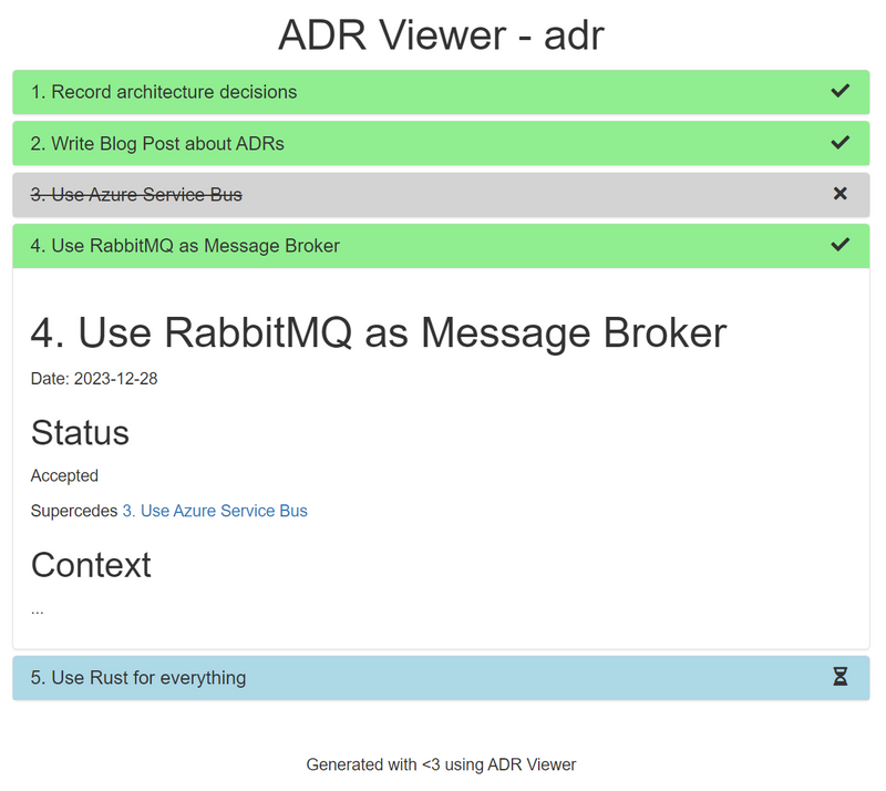 ADR Viewer